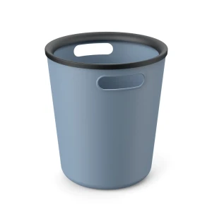 Контейнер Folk для ванной 10 л серо-голубой 89437793