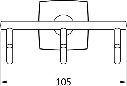 ESP 003 Крючок тройной FBS Esperado - Вид №1
