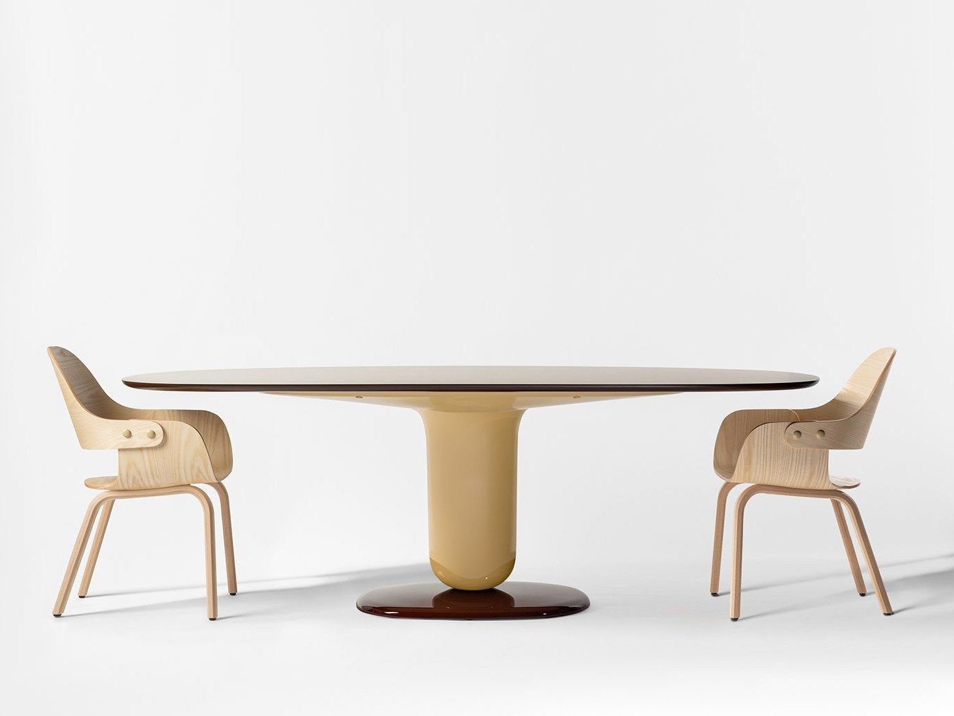 Овальный стол из стекловолокна и столешница Fenix BD Barcelona Explorer ARCH-00085392 - Вид №9