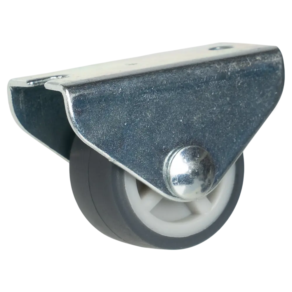 Неповоротный мебельный ролик 25 мм с крепежной пластиной 89415363 Santreyd STLM-1581912