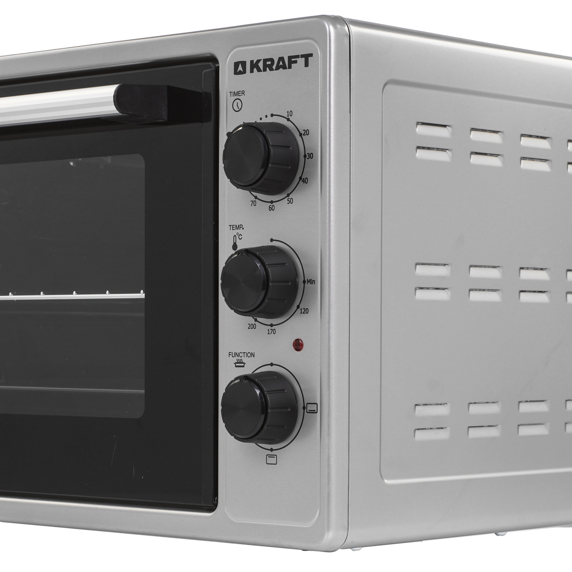 9265942 Мини-печь Kraft KN-MO 3900 FGR серый STDN-0088583 - Вид №3