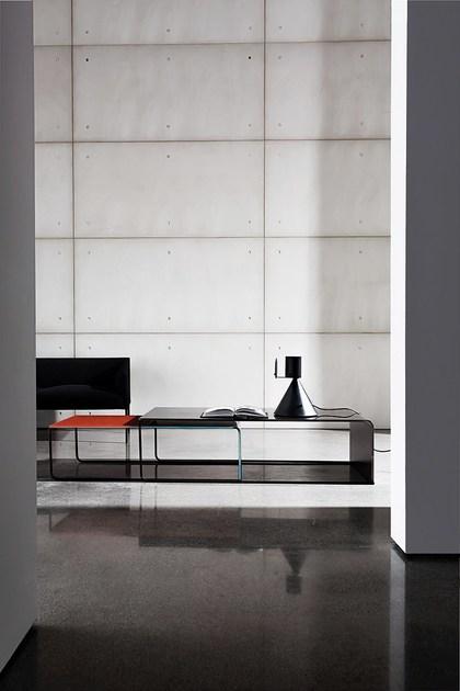 Sovet italia Штабелируемый стеклянный журнальный столик Nido sun-id-1455728 - Вид №2