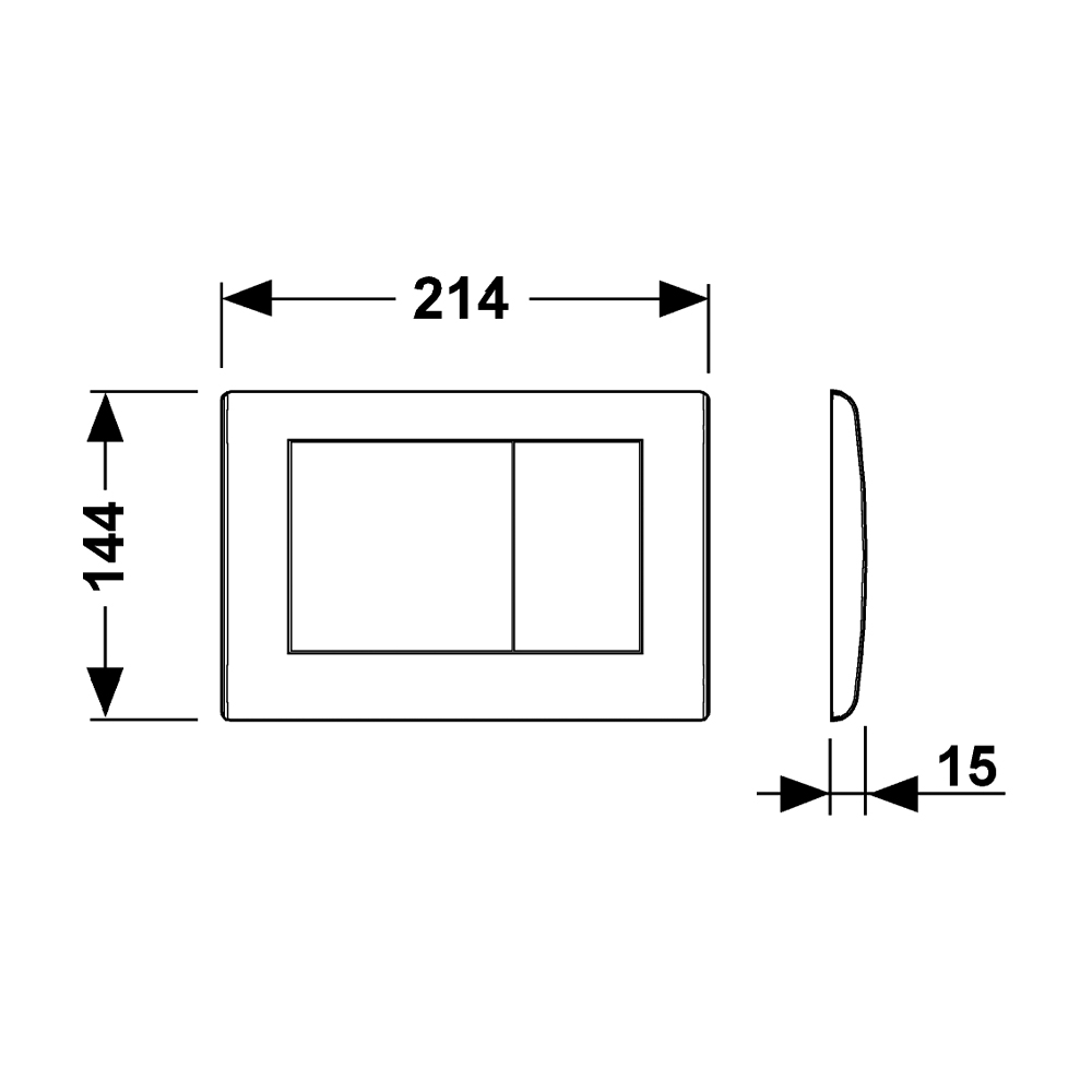9240320 planus Tece TECEplanus - Вид №1