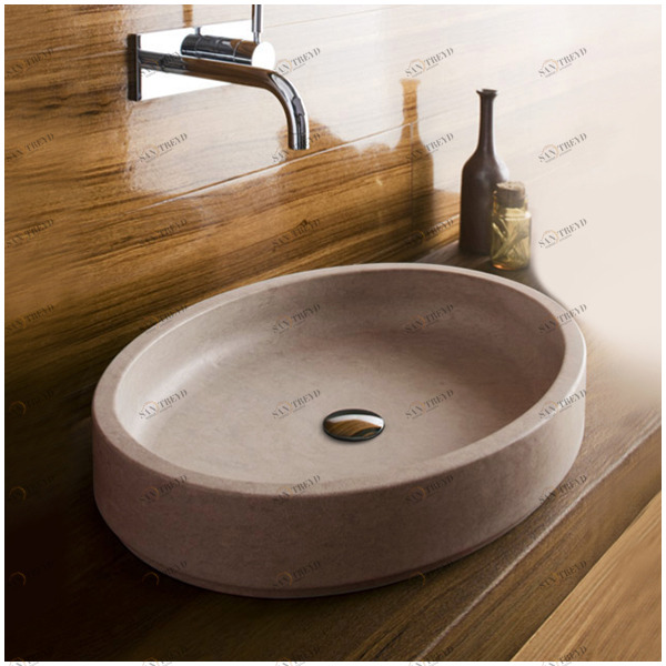 E46210 Накладная раковина на столешницу  овальная Neutra Design 