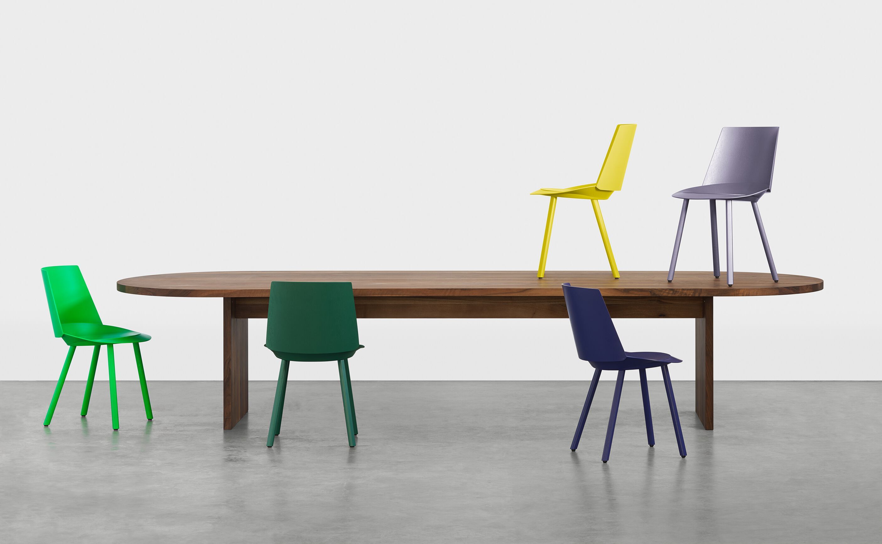 Овальный стол из массива дерева e15 ASHIDA ARCH-00027727 - Вид №2