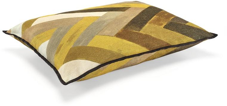 Élitis Подушка из синели прямоугольной формы с рисунком sun-id-1478243 - Вид №1