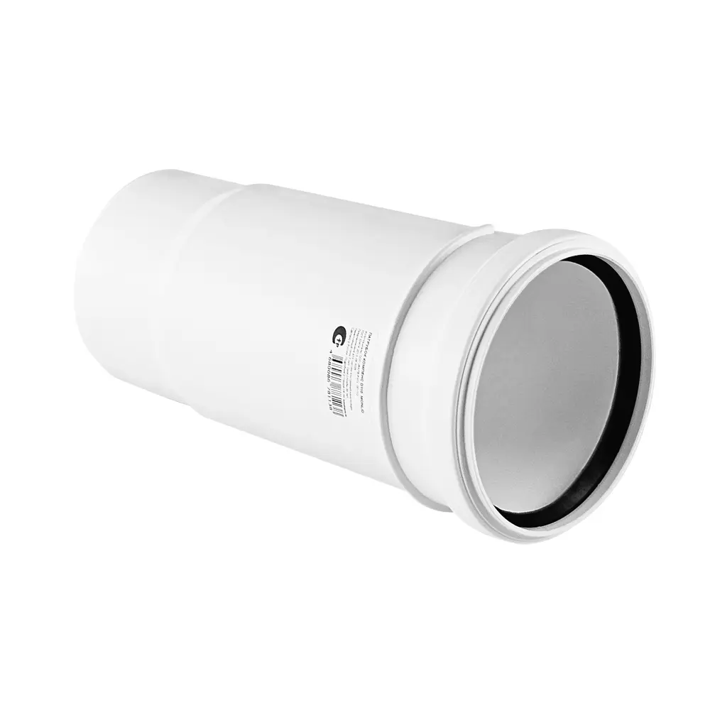 Патрубок компенсационный малошумный MONLID D110 мм полипропилен STLM-2201222 - Вид №2