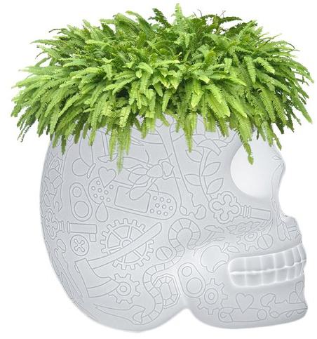 Qeeboo Яркий полиэтиленовый садовый горшок Mexico sun-id-1485191 - Вид №1