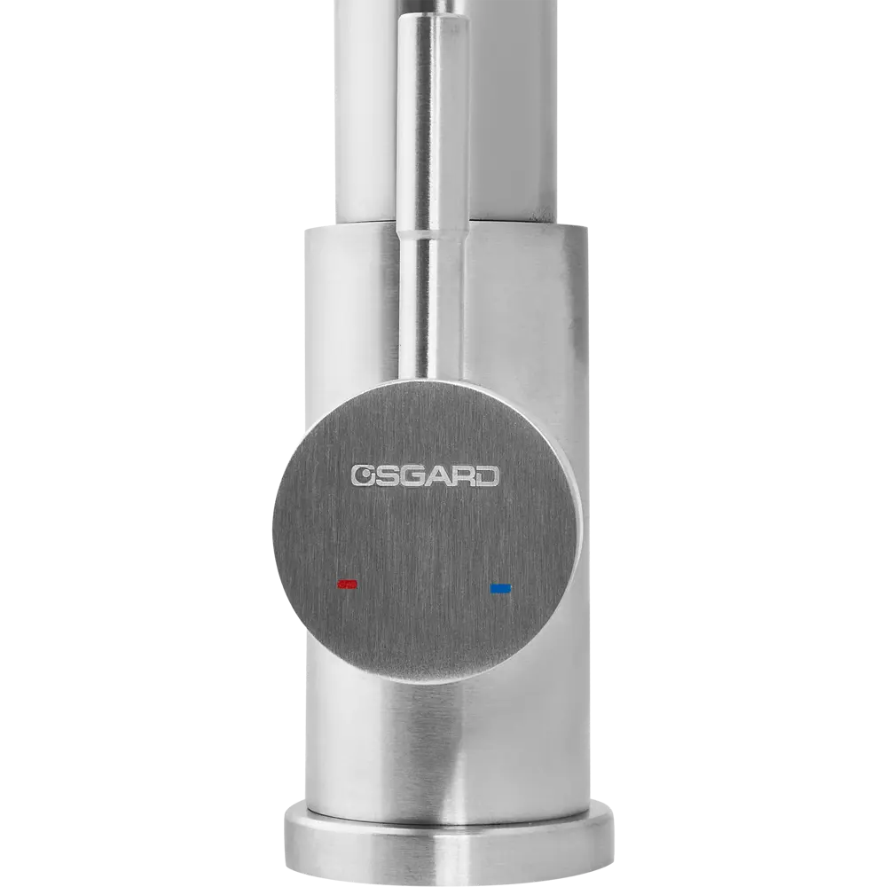 Кухонный смеситель Osgard с аэратором и гибким изливом, черный 86757465 Gron STLM-0071294 - Вид №7