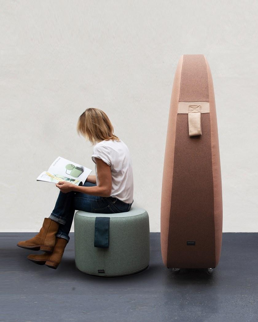 Marine Peyre Editions Звукопоглощающая офисная перегородка на колесах Gabriel® sun-id-1396204 - Вид №2