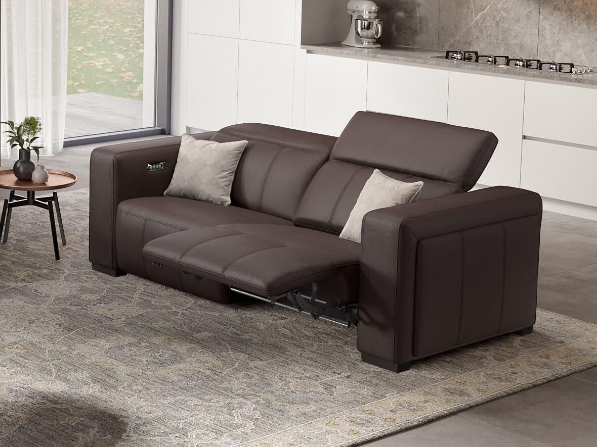 3-местный кожаный диван Sofanella Анкона ARCH-00120254 - Вид №4