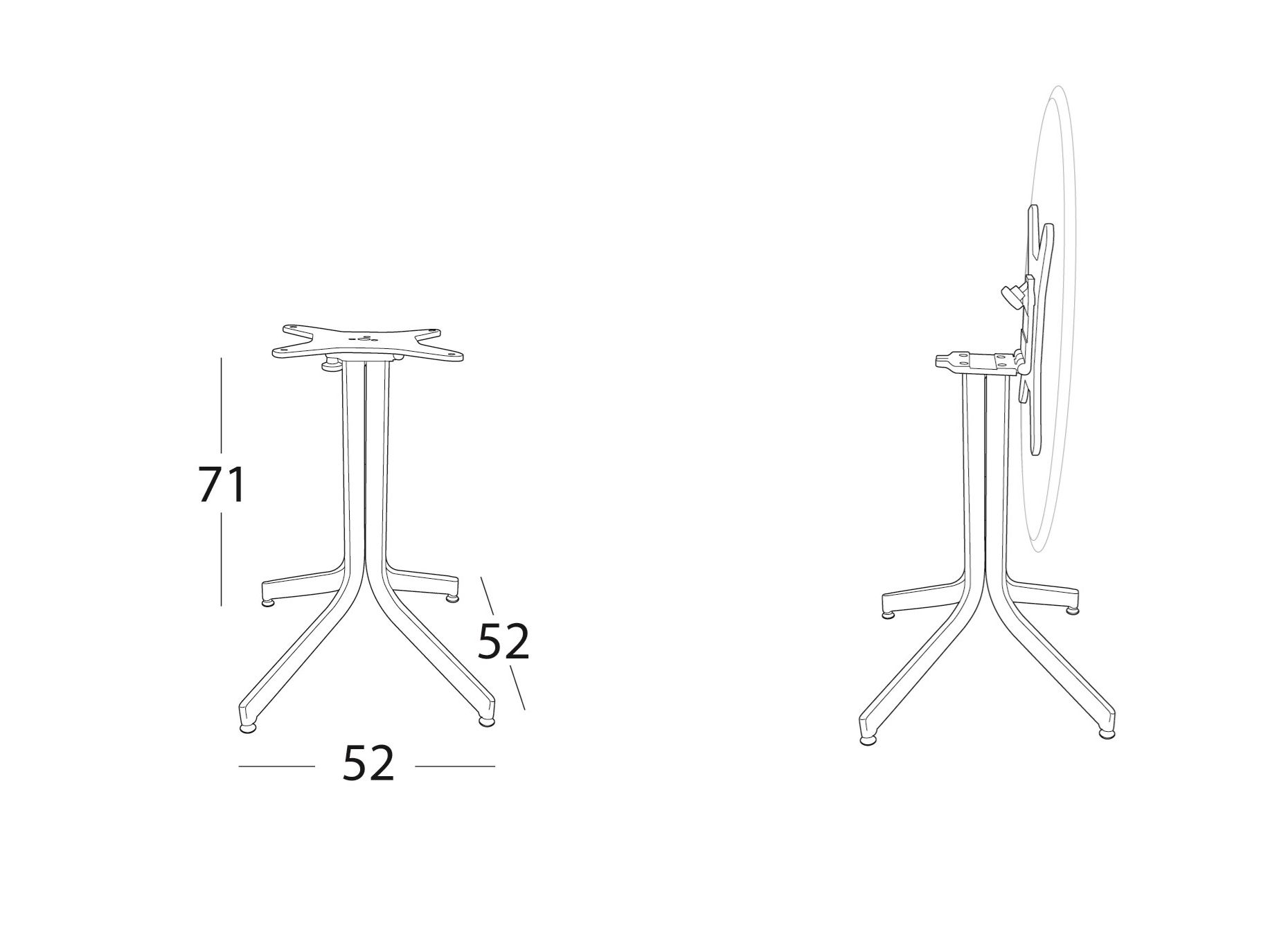 Садовый стол HPL Roberti Samba Rio ARCH-00123168 - Вид №1