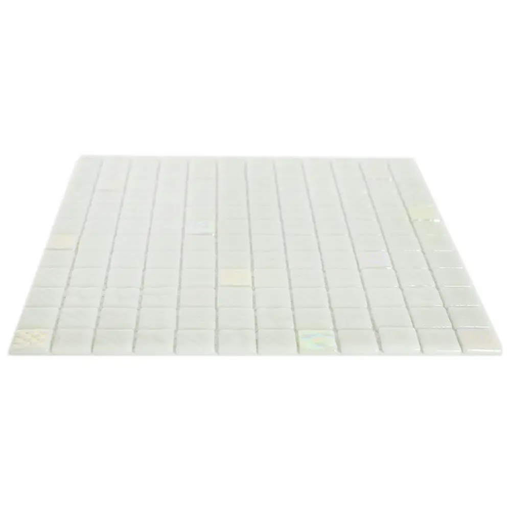 Мозаика стеклянная Natural STP-WH003-L 31.5x31.5 см цвет белый перламутровый Santreyd Steppa STLM-2202811 - Вид №4