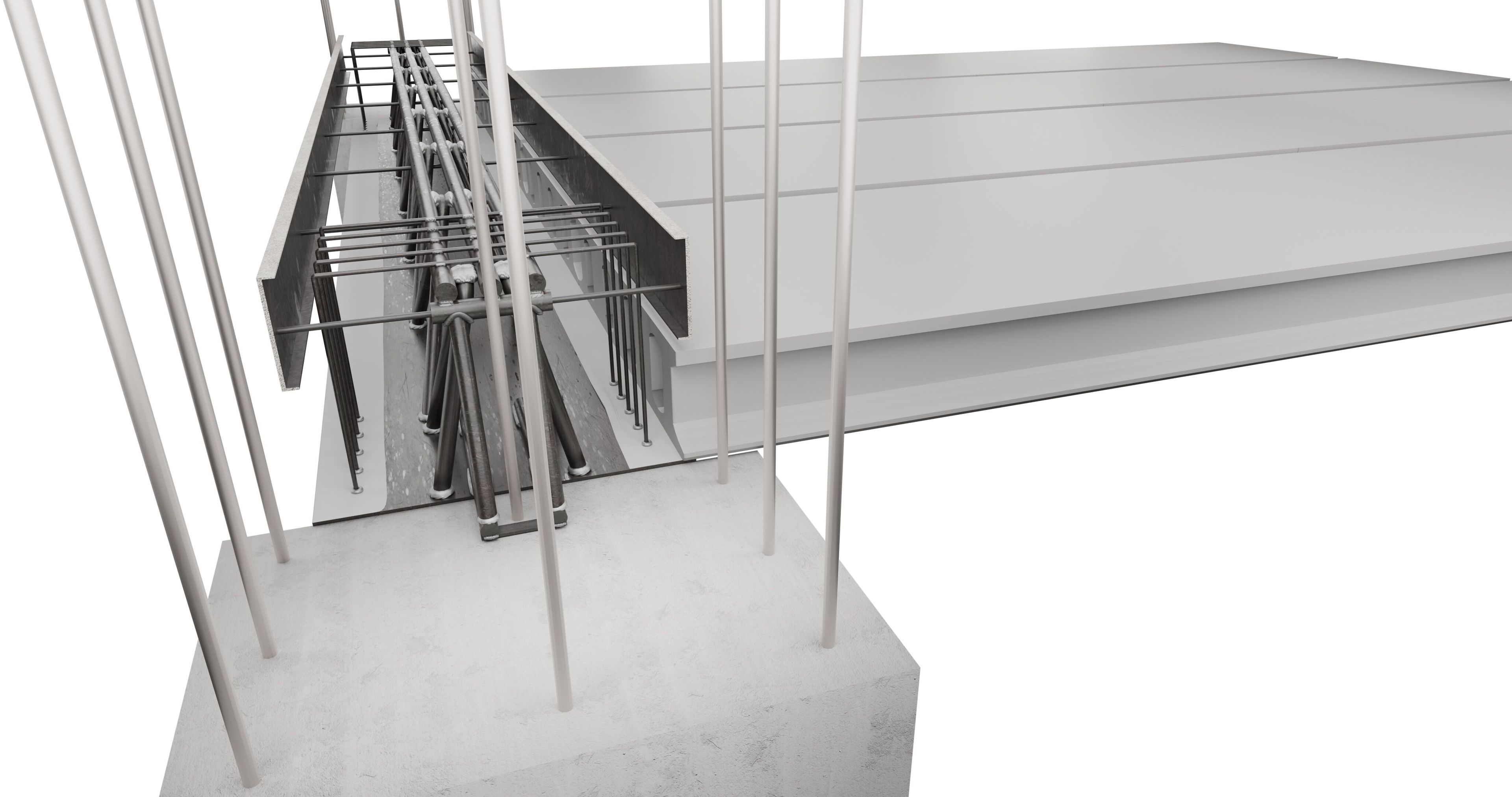 Структурная металлическая балка METAL.RI TRAVE MTR® A ESTRADOSSATA ARCH-00005253 - Вид №12