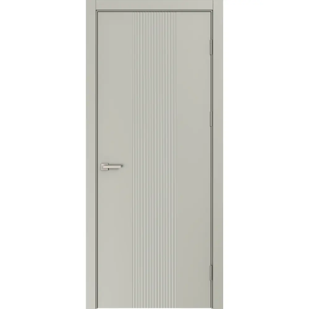 Дверь межкомнатная глухая Вилия 90x210 см эмаль цвет шелк с замком и без петель 89464744 STLM-2166501 BELWOODDOORS 