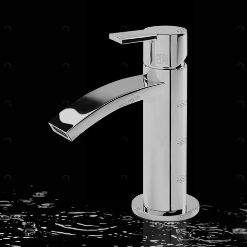 Смеситель однорычажный 7CIKOB01 Geda Nextage Iko со сливным гарнитуром