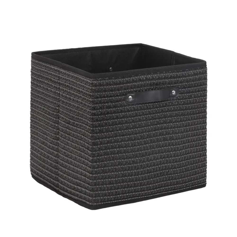 Короб Spaceo KUB 31x31x31 см 29.7 л полипропилен цвет чёрный STLM-2190015