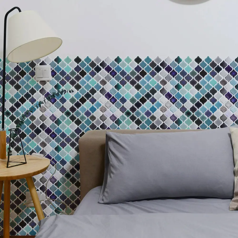 Santreyd Мозаика: самоклеящиеся панели тёмно-зелёные 300x300 мм 89379616 STLM-1372661 - Вид №2