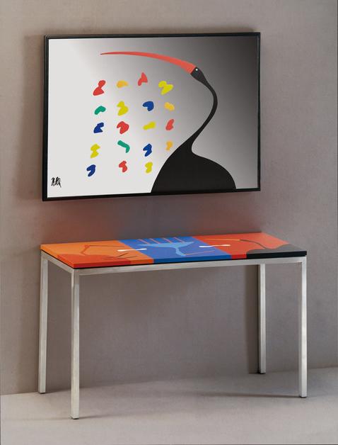 Mirabili Прямоугольная консоль из ламината Mirabili arte d'abitare sun-id-1454291 - Вид №1