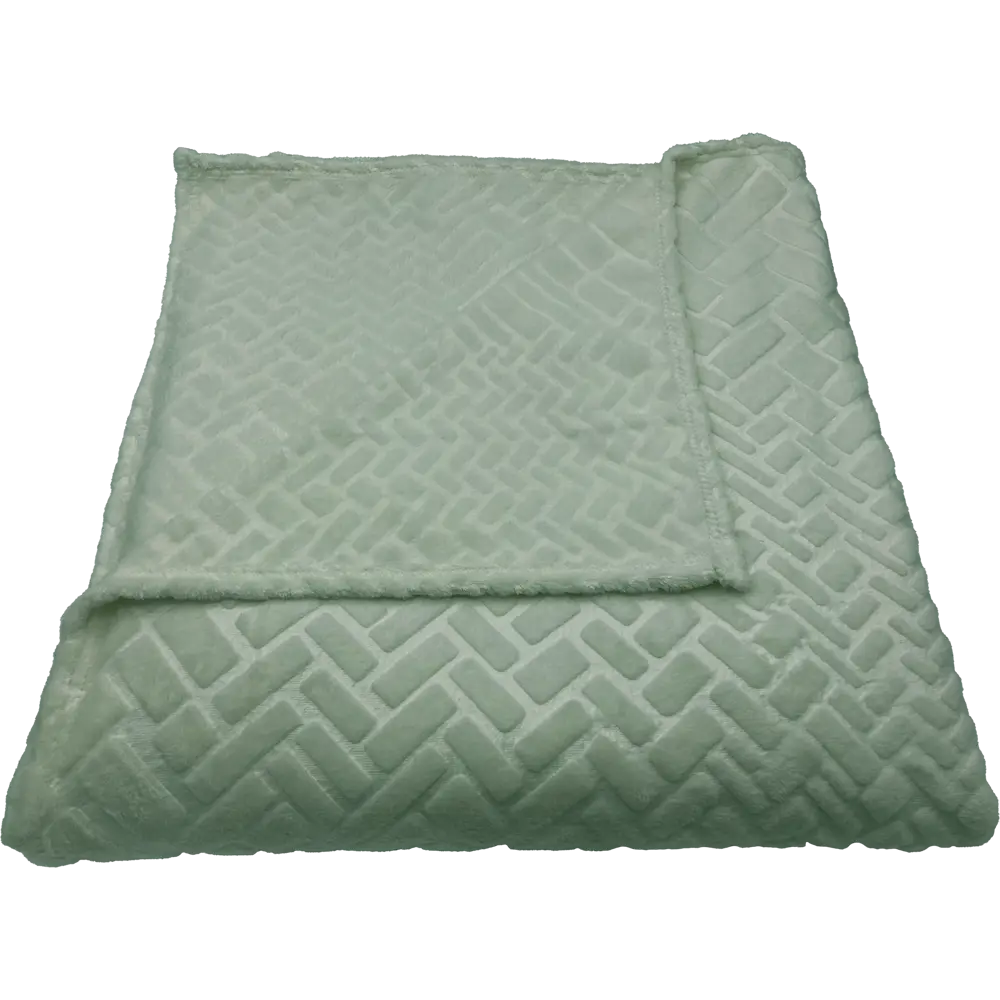 Плед Ardenza Arce 180х200 см фланель цвет светло-зеленый STLM-2048270 - Вид №2