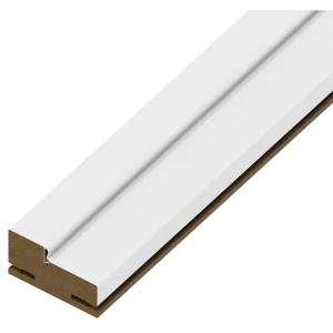 Дверная коробка телескопическая Классико 2070x70x86 мм ламинация Hardflex цвет белый (комплект 2.5 шт.) 84532690 STLM-2166047