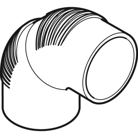 305.600.14.1 Отвод удлиненный Geberit Silent-db20 Geberit  - Вид №4