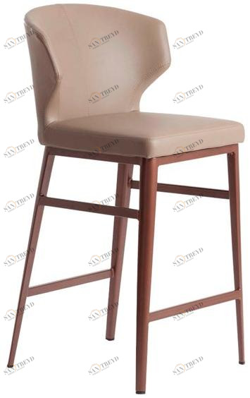 Angel Cerdá Кожаный барный стул с подставкой для ног New chair 4000 a111bs-vison Angel Cerda