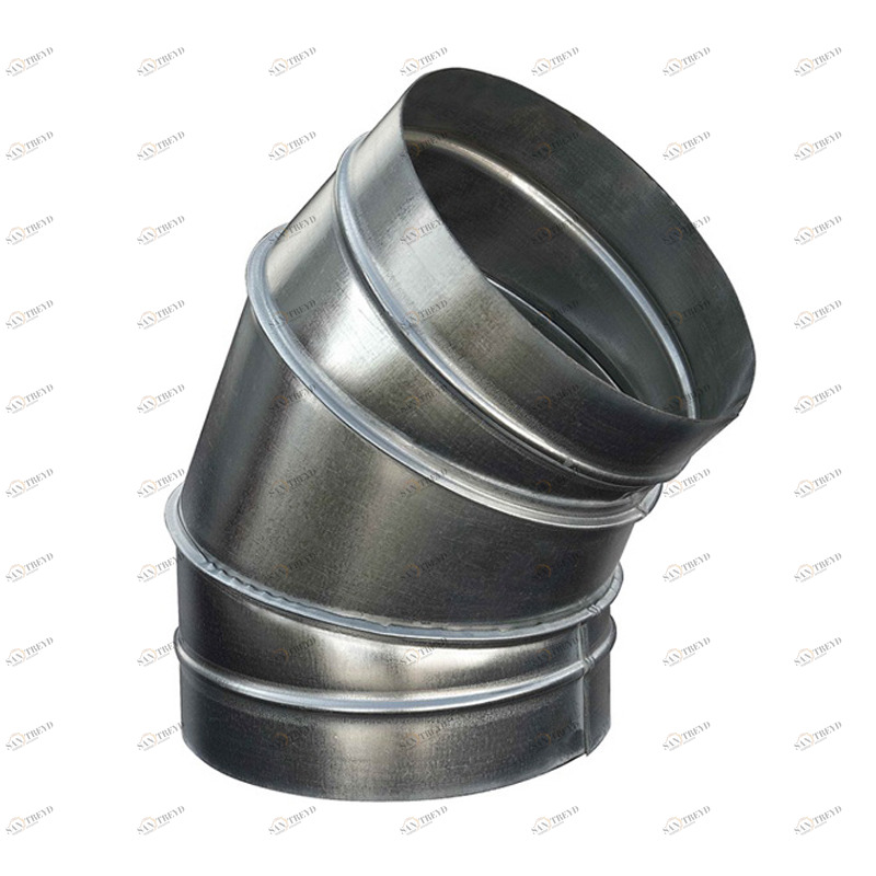 Отвод 45° круглый (оц. сталь) d315 Santreyd 01-0233-007