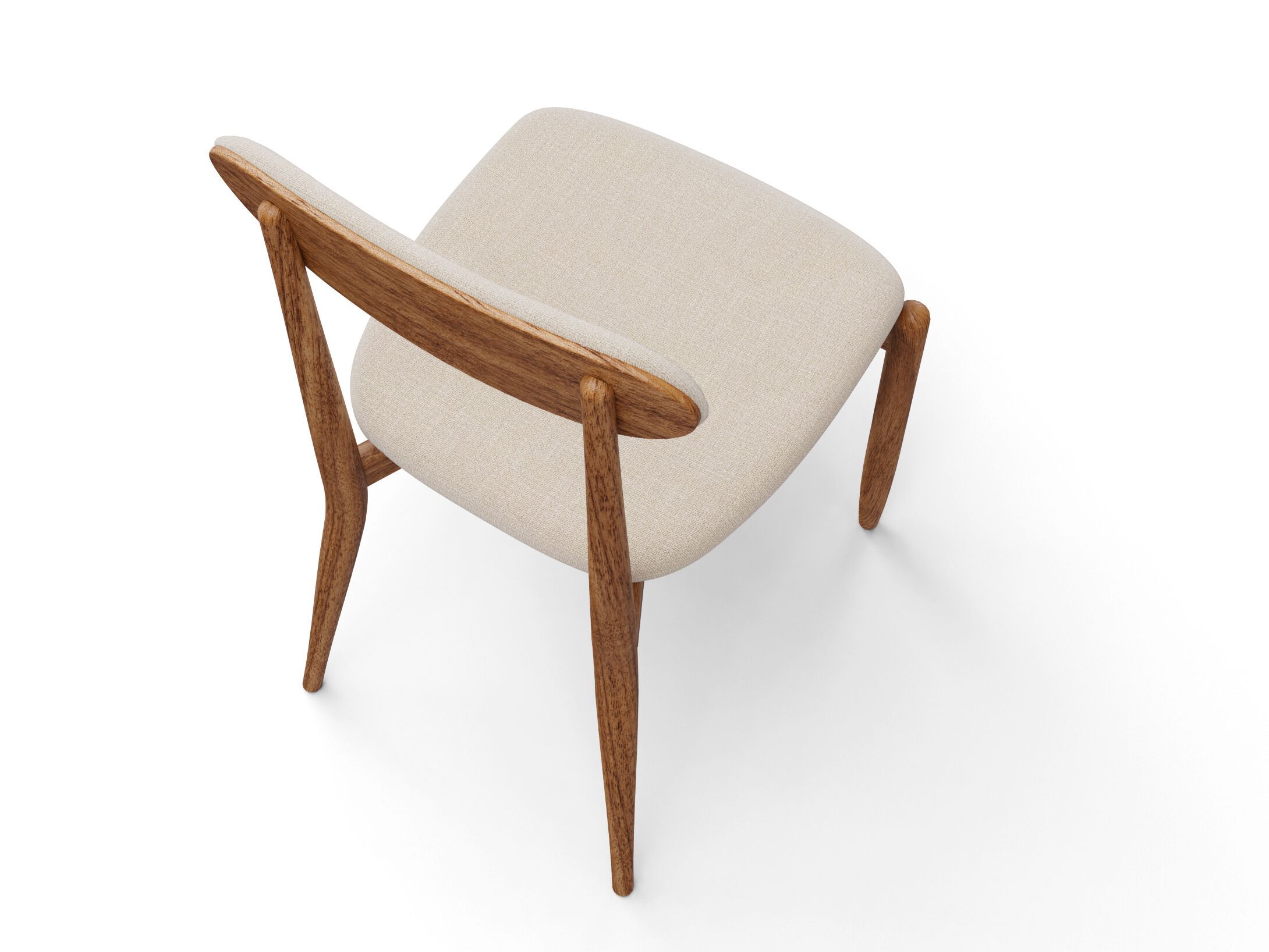 Дубовый стул с мягким сиденьем Borzalino Королева ARCH-00075886 - Вид №15