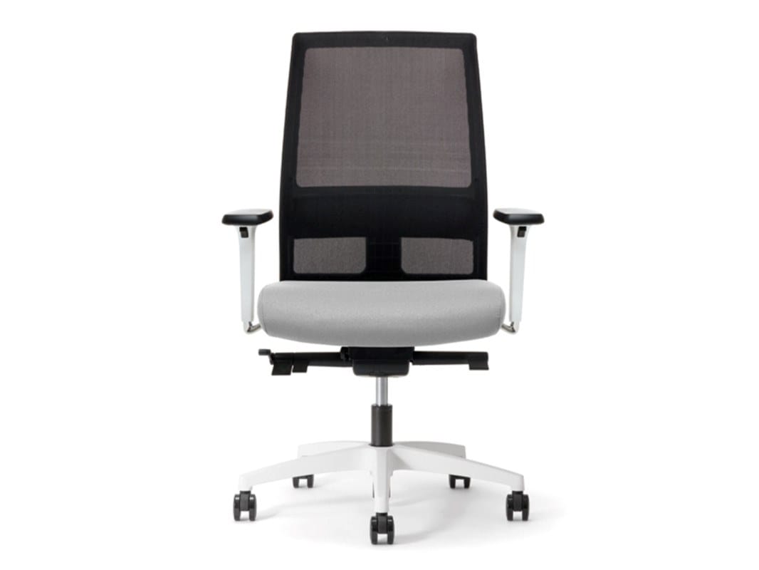 Поворотный операционный офисный стул с подлокотниками Nahu Omnia White ARCH-00088200