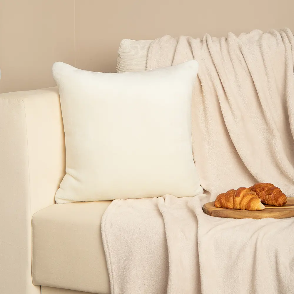 Подушка KREAFORTA Flandria 45x45 см цвет экрю STLM-2173616 - Вид №3