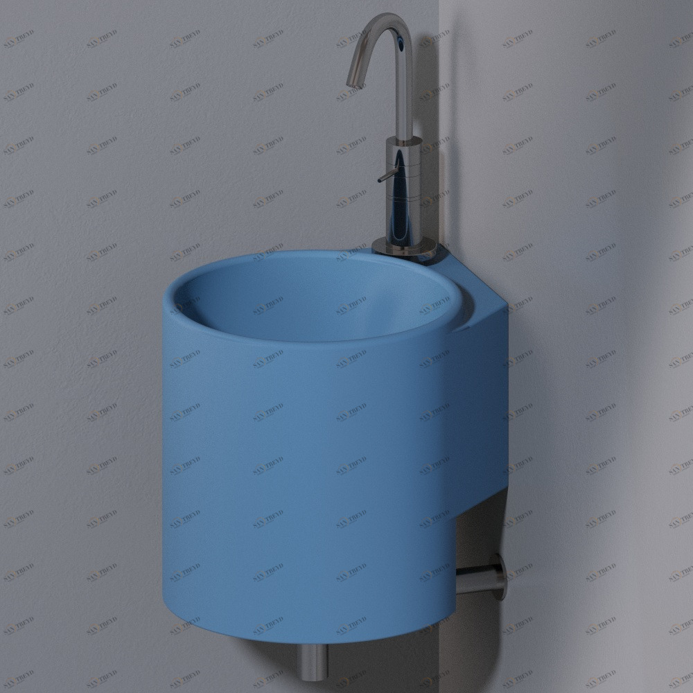 L315T0R1V1.141 Подвесная раковина настенная круглая A. e T. Italia IDEA AeT ITALIA