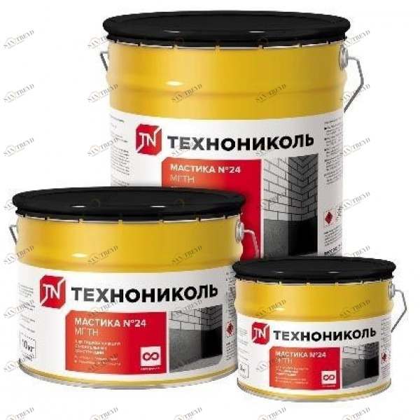 Мастика гидроизоляционная Технониколь №24 МГТН 20кг ТеноНиколь 13696