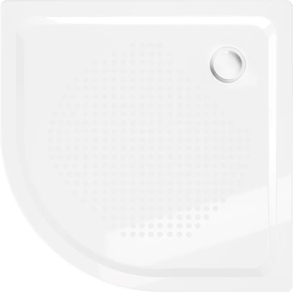 Душевой поддон BLB U HG 1/4 круга сталь 100x100 см STLM-2042450