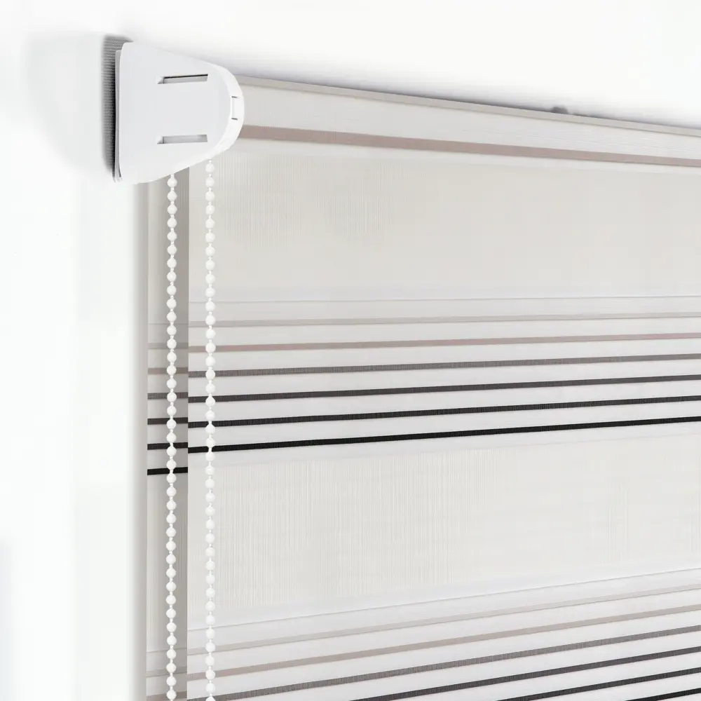 Штора рулонная день-ночь Milan 100x250 см бежевая MIAMOZA STLM-2118535 - Вид №1