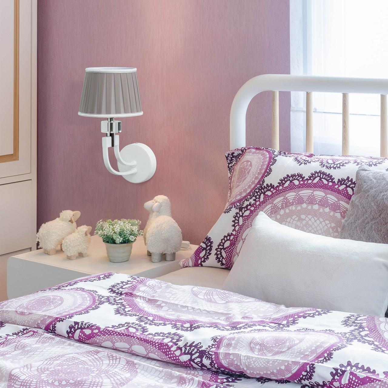 Настенный светильник бра Hall 386025201 SUPERNW  079235 Серебро;серый  - Вид №1