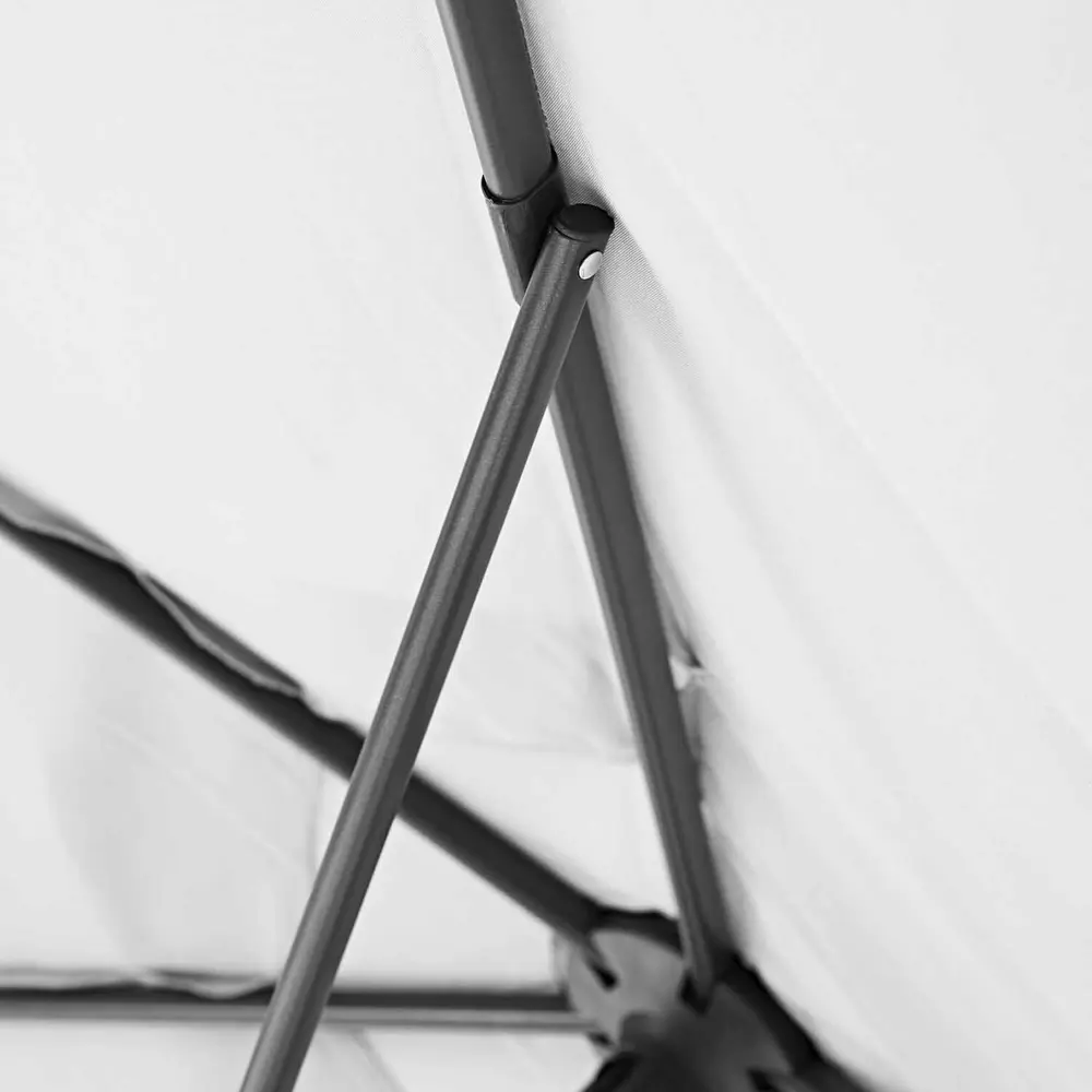 Зонт садовый BEGINIA Avea 300 см белый STLM-2064578 - Вид №7