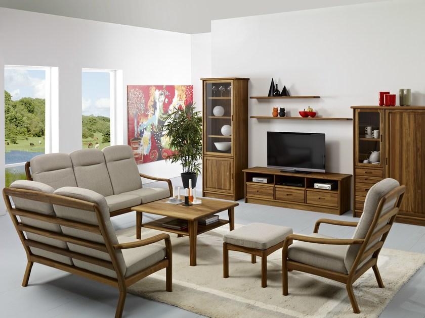 Dyrlund Квадратный деревянный журнальный столик  1254  - Вид №1