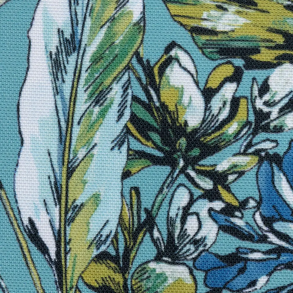 Штора на ленте «Ирисы» 140х260 см цвет зелёный SEASONS STLM-2065387 - Вид №2