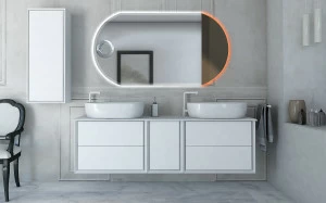 Мебель для ванной CEZARES BELLAGIO 175 White Stone
