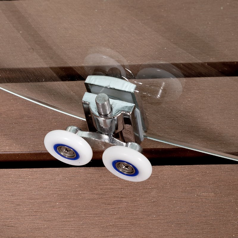 L 890 с гм. и эл. BLACK Душевая кабина DETO Серия L А09 LED и гидромассажем - Вид №17