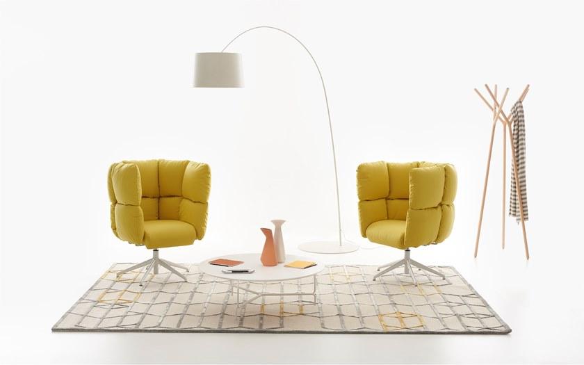 Manerba Вращающееся кресло из бархата Undecided sun-id-1504890 - Вид №2