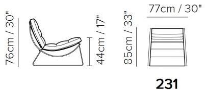 Natuzzi Кожаное кресло sun-id-1447037 - Вид №5