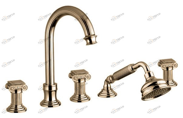 Смеситель на борт ванны Cezares OLIMP-BVD-02-O