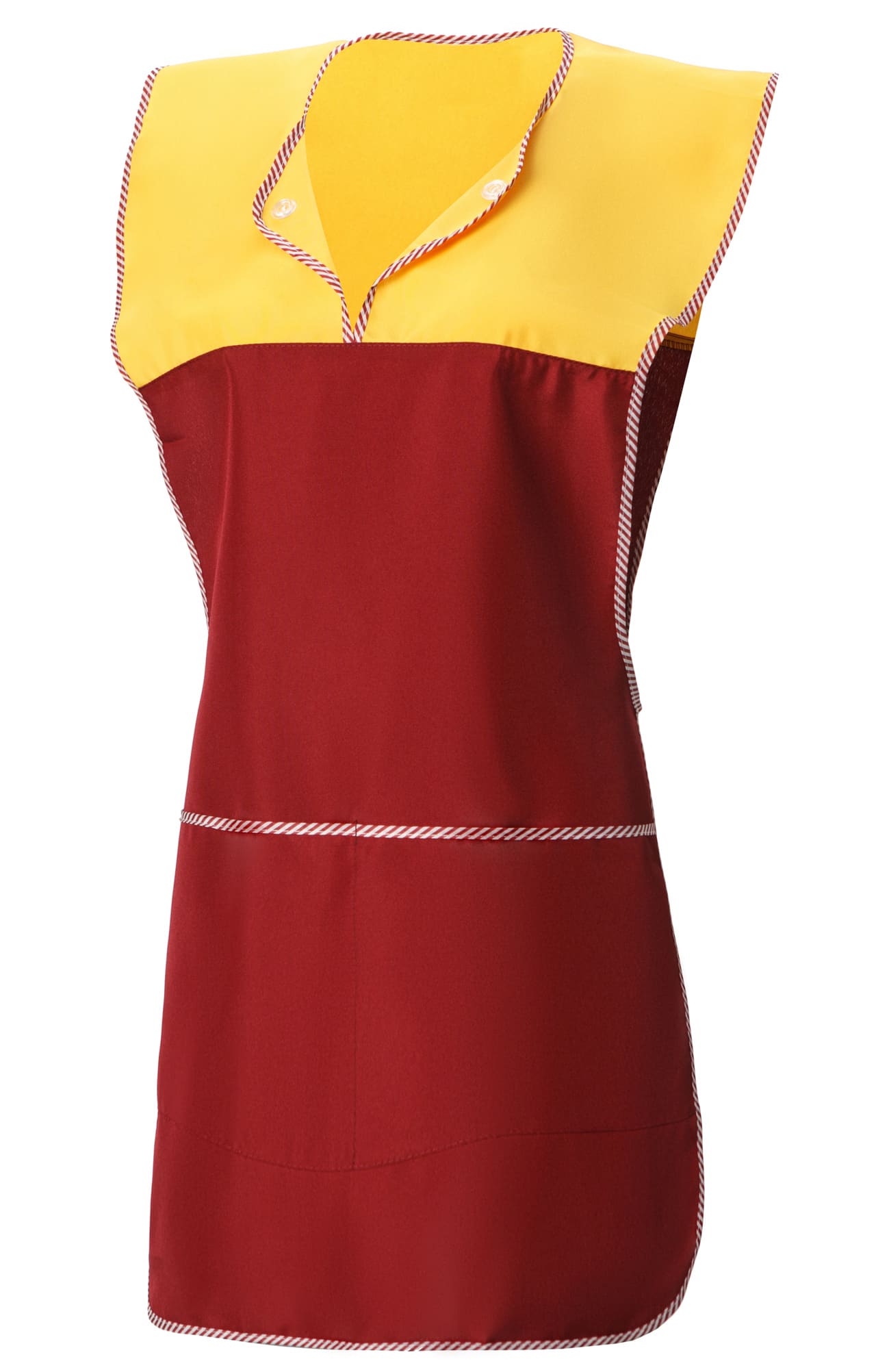 64412 Комплект "Людмила" бордо  Одежда для обслуживающего персонала  размер 44-54 Спецодежда  - Вид №1