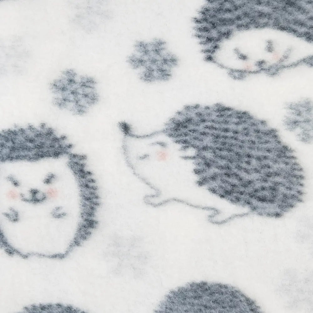 Плед "Ежики" 120x150 см фланель цвет мультиколор Santreyd нет STLM-2040687