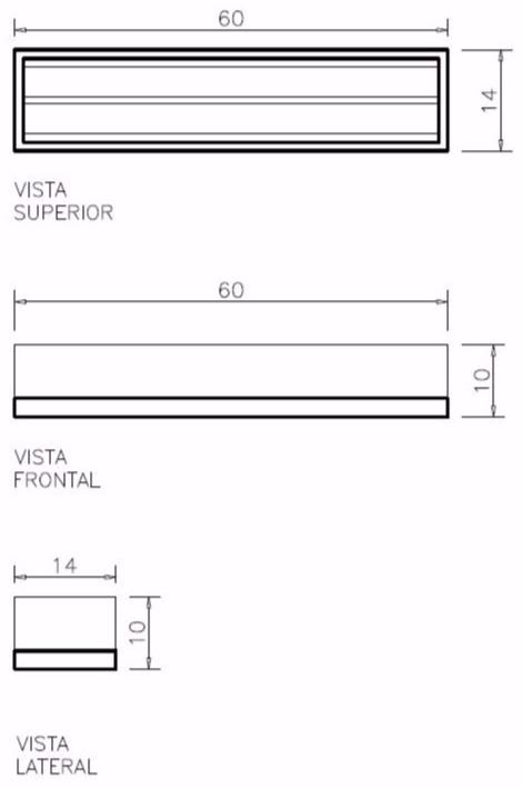 Vallvé Полка для ванной из смолы Use 0520099 / 0520103 - Вид №2
