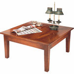 HT166B Квадратный журнальный столик ijlbrown  - Вид №3