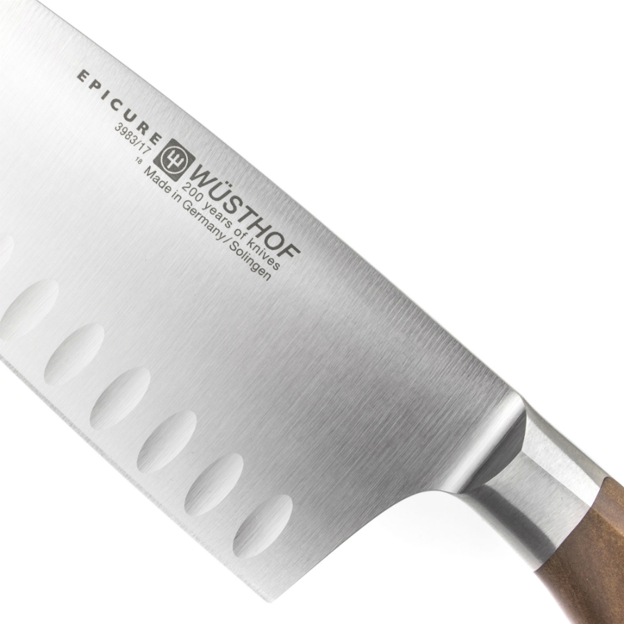 Нож Сантоку Epicure с углублением на кромке, 17 см WUESTHOF W3983 - Вид №1