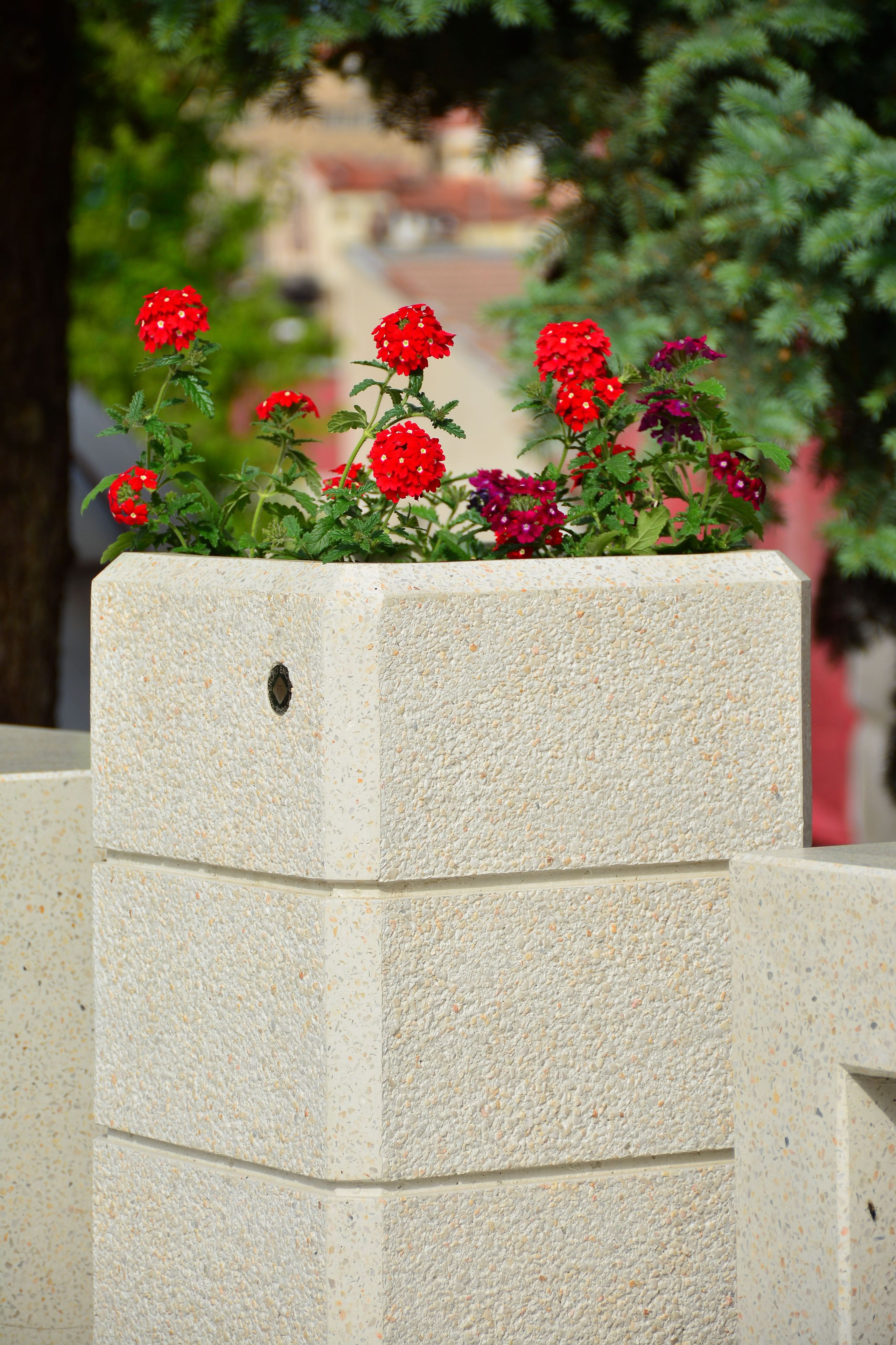 Бетонная квадратная плантатор ENCHO ENCHEV - ETE 76/77 ARCH-00079923 - Вид №8